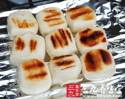 烤饅頭片夾核仁