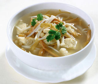 金針凍豆腐 最健康瘦身湯