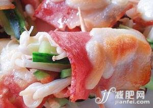 培根金針卷的做法
