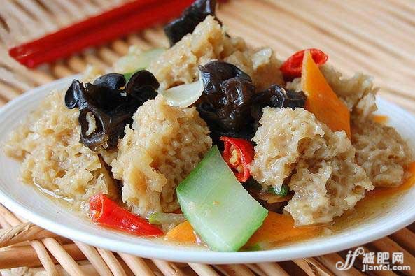 沙茶烤麸