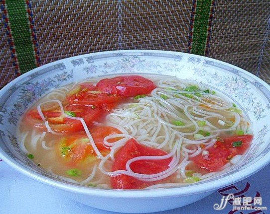 番茄熱湯面