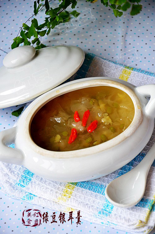 銀耳綠豆湯的做法