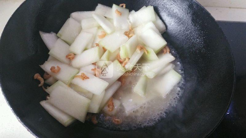 開洋冬瓜的做法步驟：4