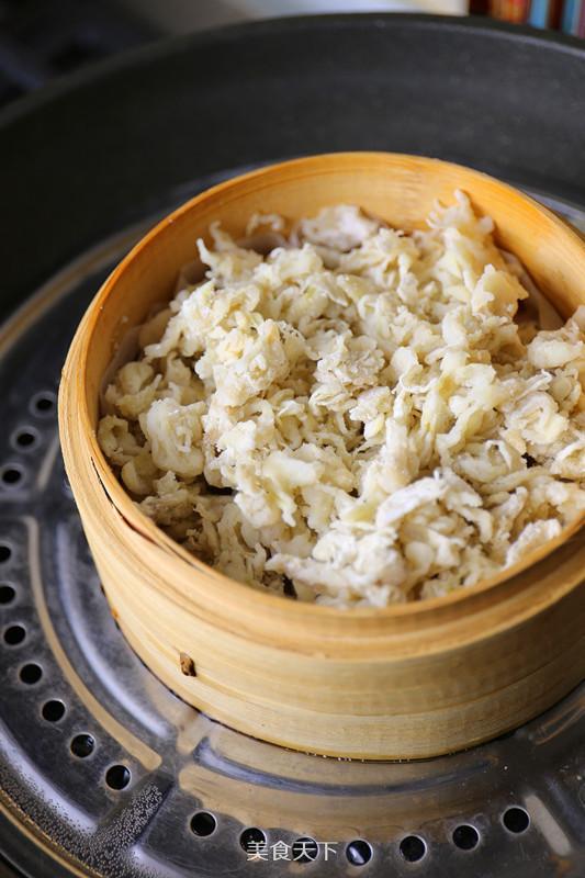 槐花麥飯的做法步驟：4