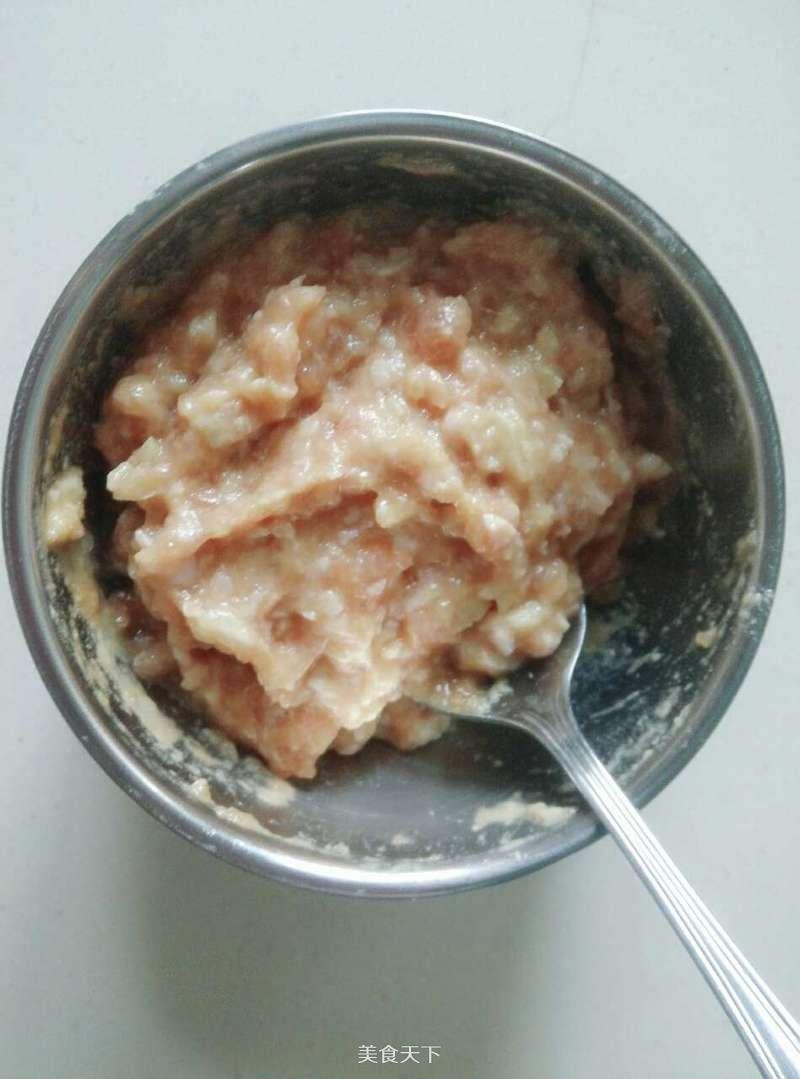 清爽冬瓜丸子湯的做法步驟：2