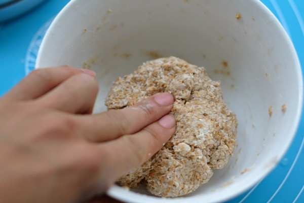 【番茄配方】全麥吐司——真正的高纖維的減肥面包的做法步驟：1