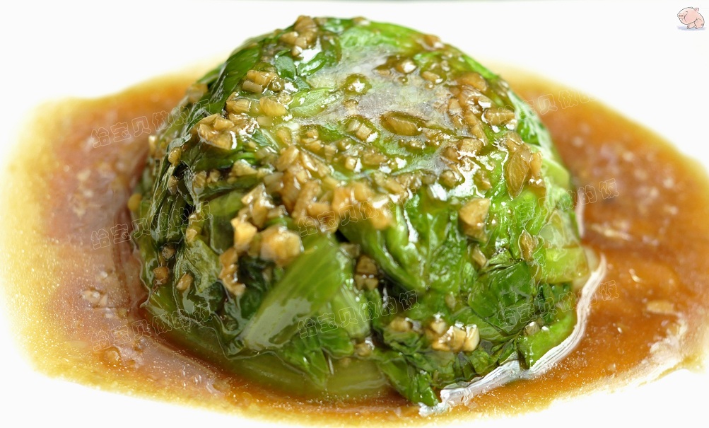 蚝油生菜的做法步驟：11