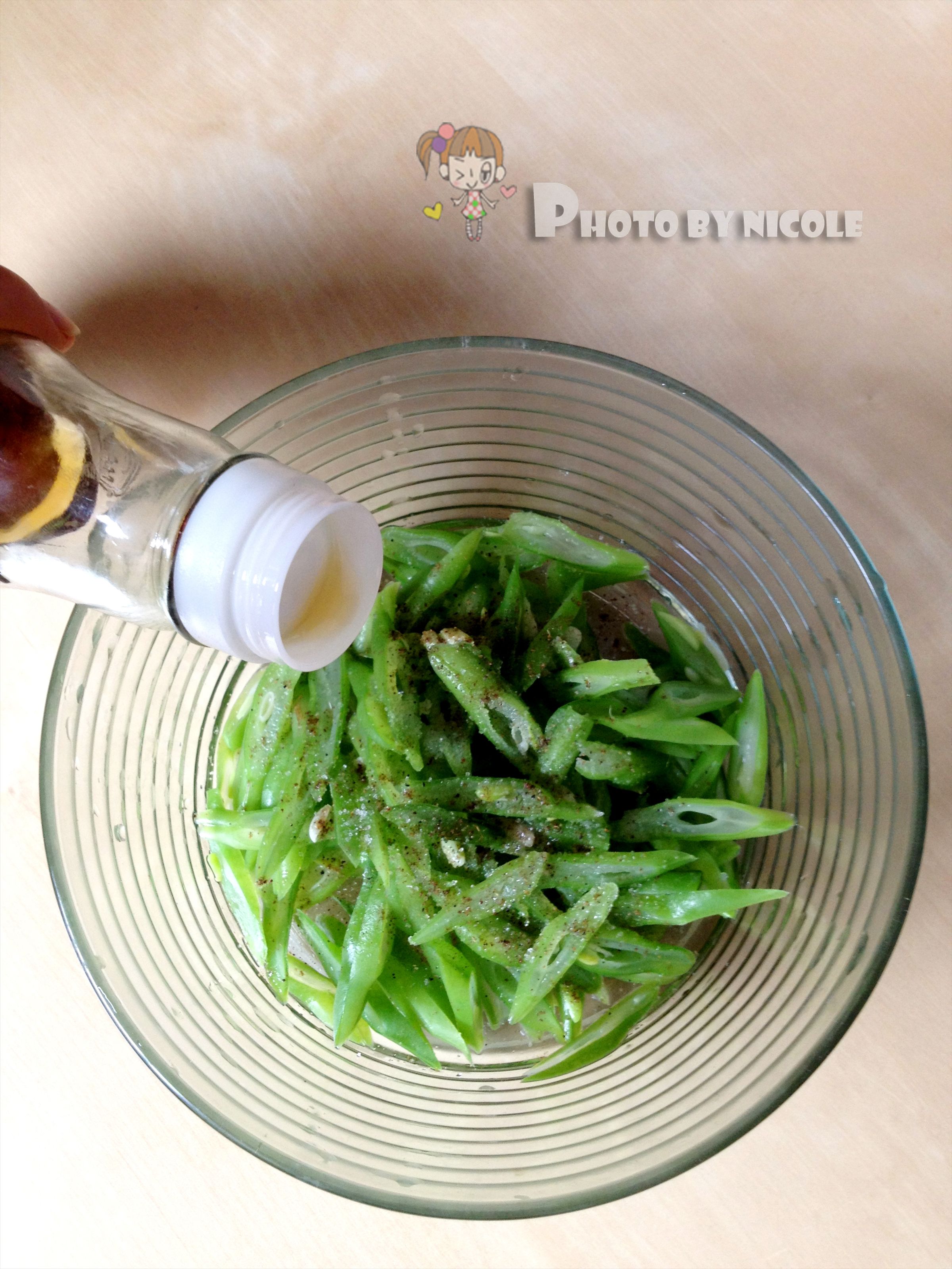 芝香四季豆的做法步驟：7