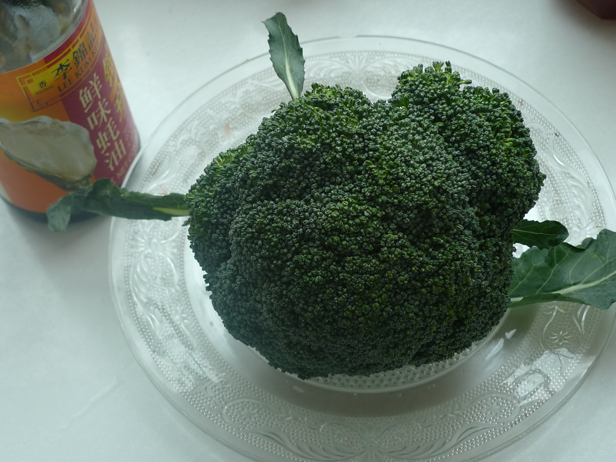 【蚝油西蘭花】愛心調出幸福味的做法步驟：1