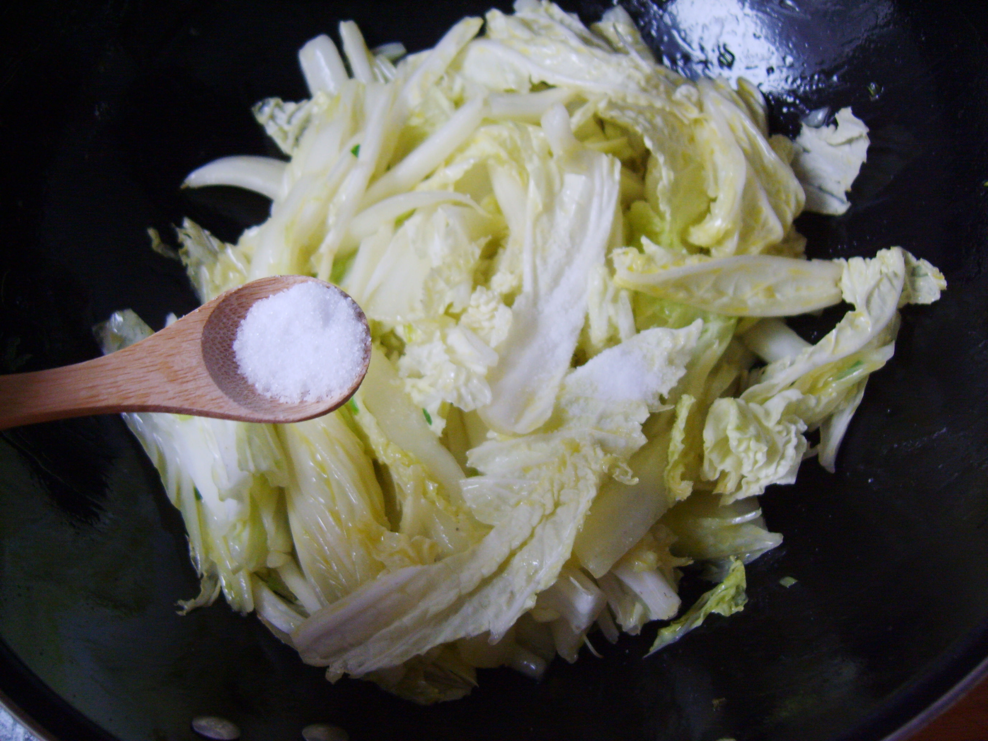 白菜炖老豆腐的做法步驟：8