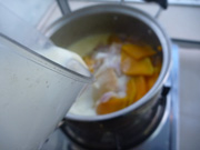 豆漿南瓜湯的做法步驟：13