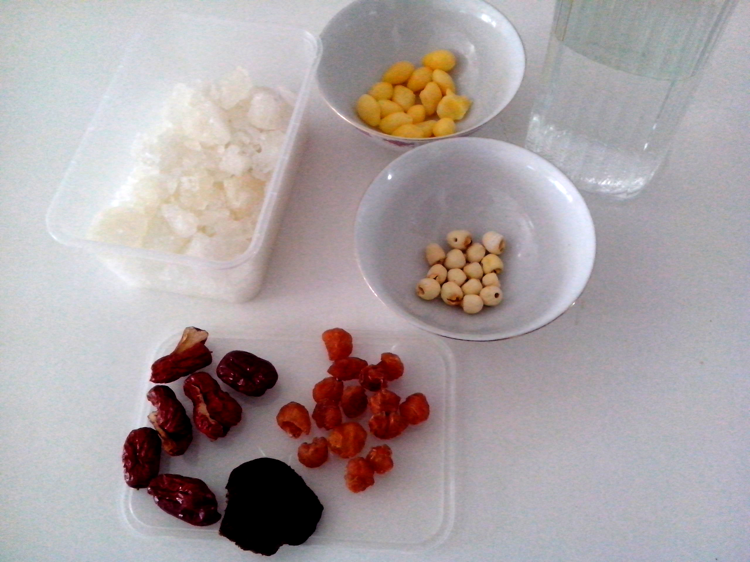 香甜陳皮白果湯的做法步驟：1