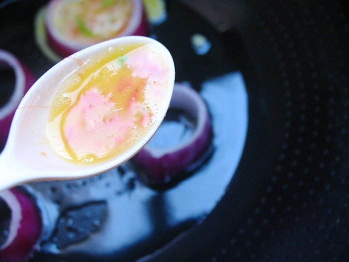 輕松營養早餐到——洋蔥營養蛋餅的做法步驟：6