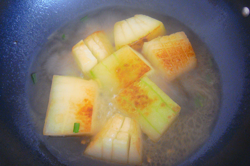 煎冬瓜---孩提時的味道的做法步驟：6