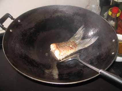 魚尾節瓜湯的做法步驟：4