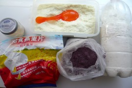 雜糧饅頭卷的做法步驟：1