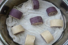 雜糧饅頭卷的做法步驟：7