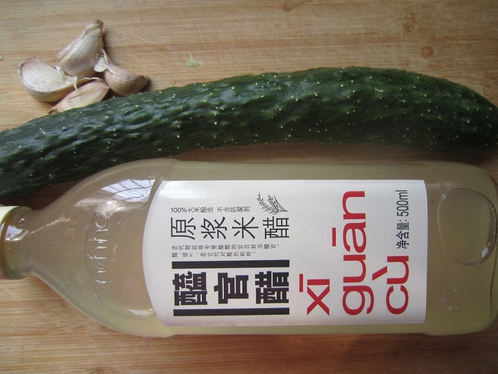 米醋小黃瓜的做法步驟：1