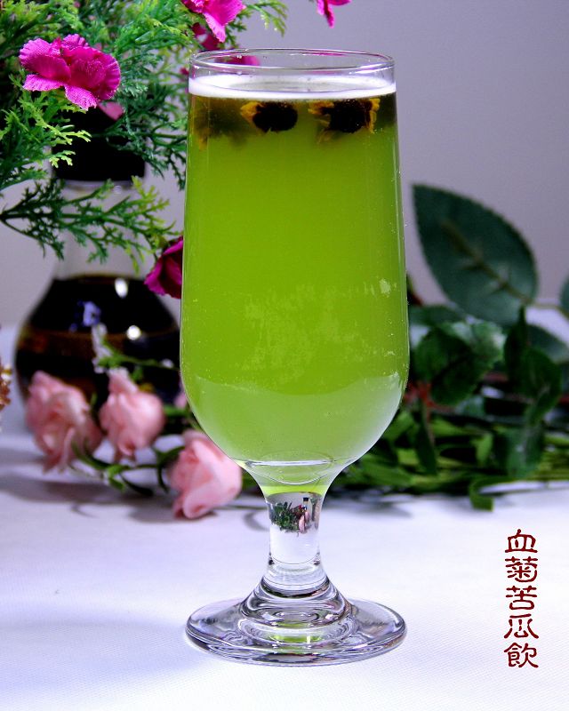 夏季保健飲品“血菊苦瓜飲”的做法步驟：9