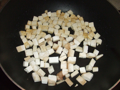 存著給寶寶的菜----『豌豆燴三鮮』的做法步驟：4