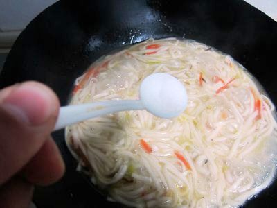 紫菜蛋花面的做法步驟：8