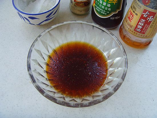 白灼芥藍蝦仁的做法步驟：4