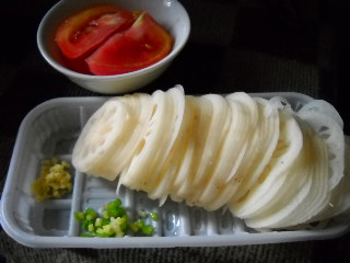 茄汁鮮藕片的做法步驟：2