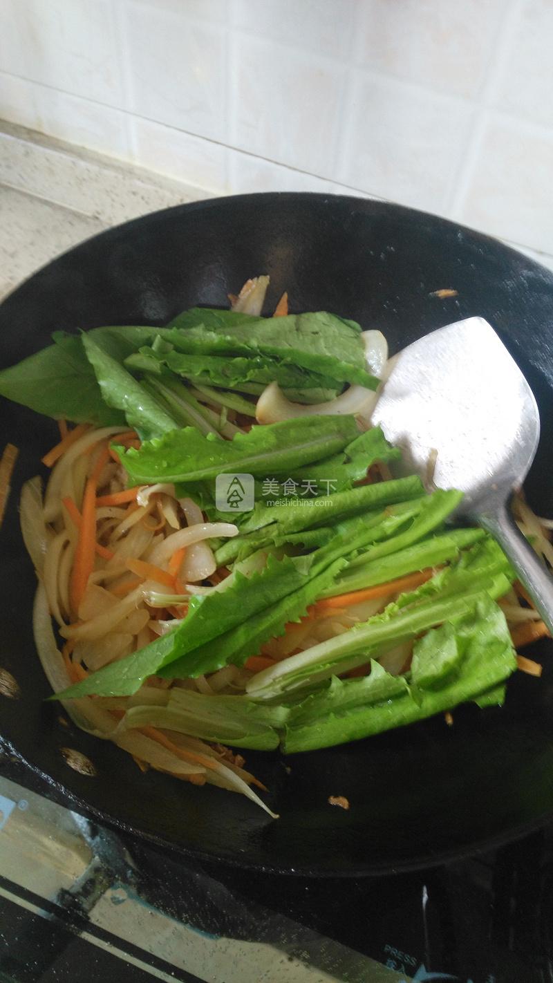 胡蘿卜炒洋蔥的做法步驟：5