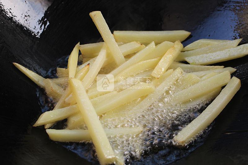 茄子土豆豆角的做法步驟：7