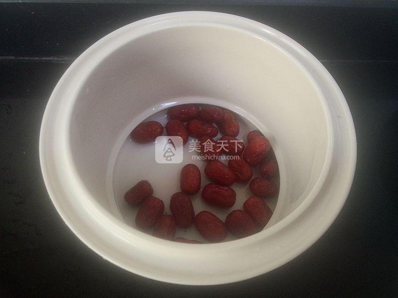 桂花紅棗南瓜湯的做法步驟：3