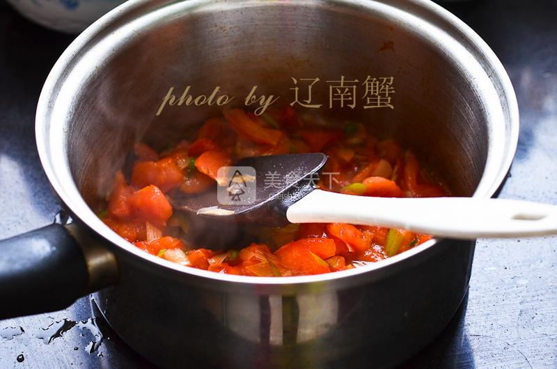 西紅柿疙瘩湯的做法步驟：5