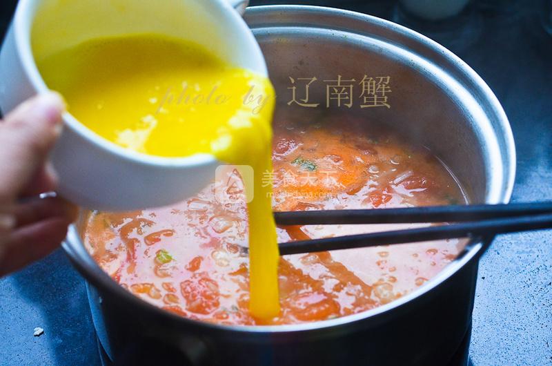 西紅柿疙瘩湯的做法步驟：8