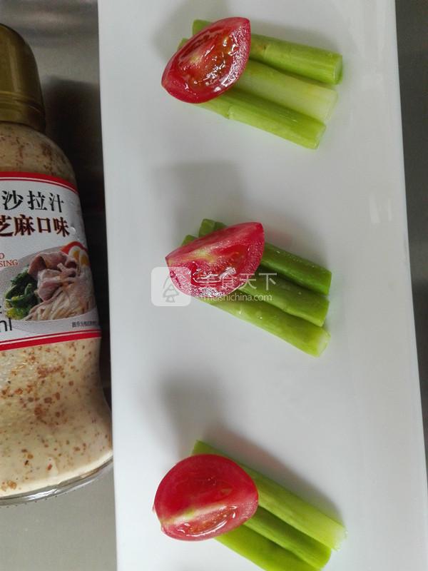 蘆筍奶酪沙拉的做法步驟：5