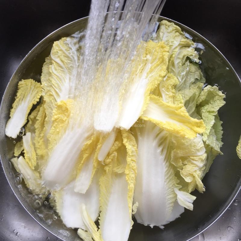 醋溜大白菜的做法步驟：2