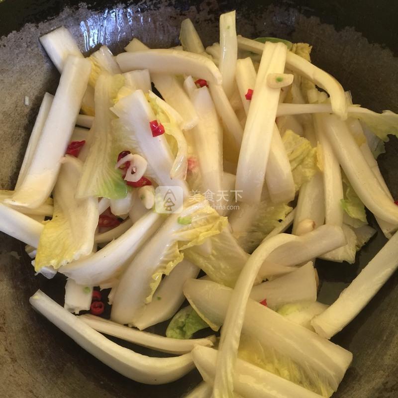 醋溜大白菜的做法步驟：6