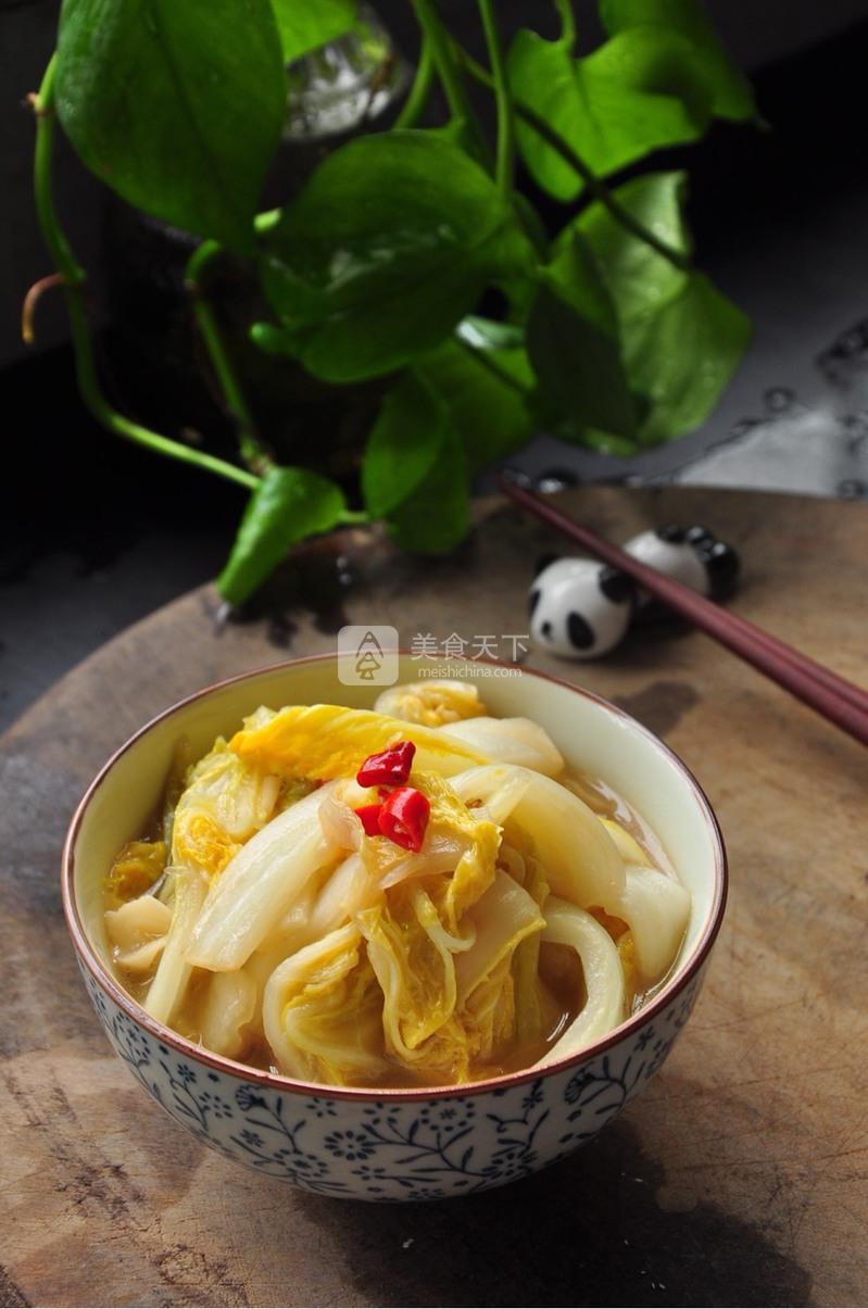 醋溜大白菜的做法步驟：11