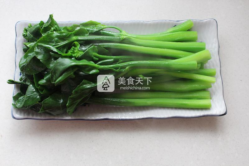 白灼芥藍的做法步驟：4