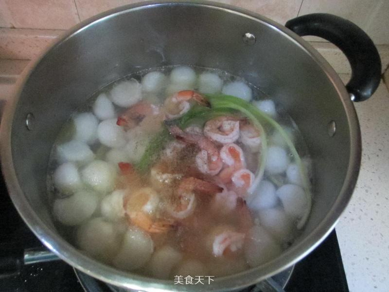 減肥降脂鮮湯——蝦球冬瓜湯的做法步驟：6