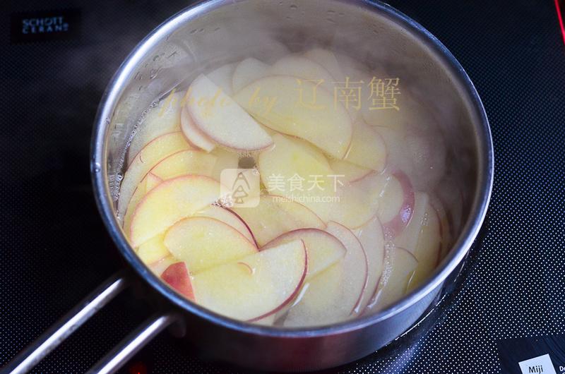 玫瑰蘋果卷的做法步驟：3