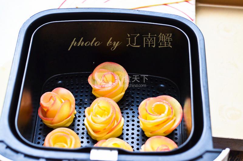 玫瑰蘋果卷的做法步驟：11