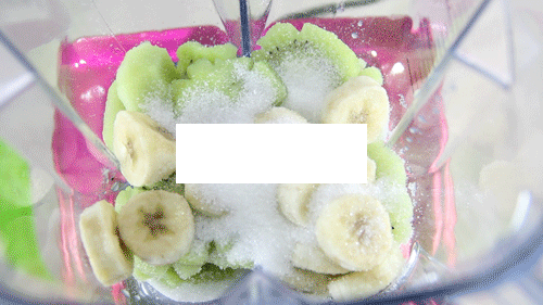 奇異果香蕉smoothie的做法步驟：2