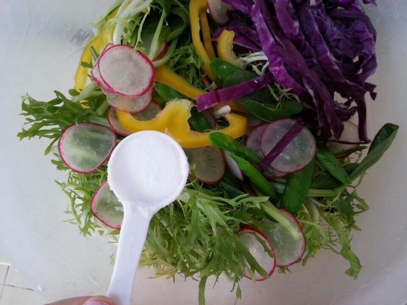 減肥大菜大拌菜的做法步驟：6