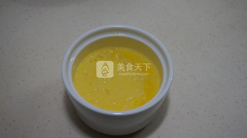 微波爐版雞蛋羹的做法步驟：4