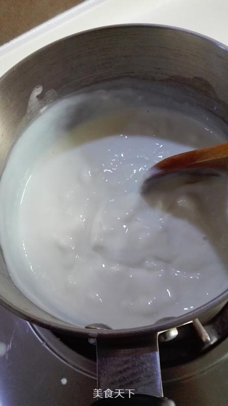 椰絲牛奶涼糕的做法步驟：7
