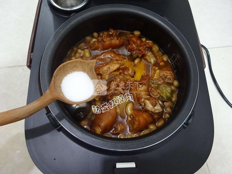 花生炖豬蹄的做法步驟：15