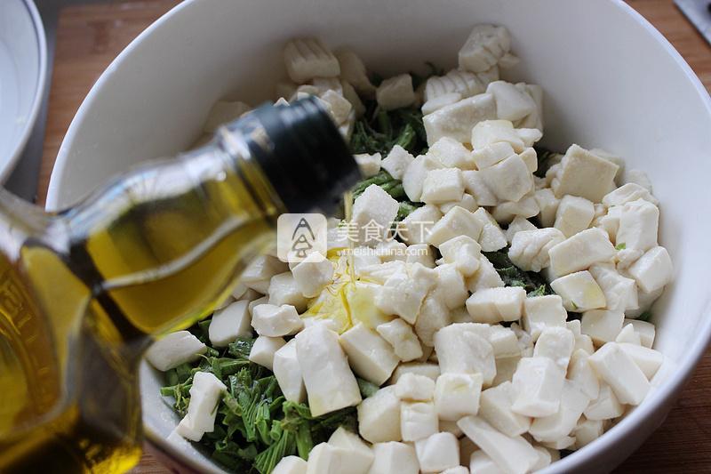 春天的禮物——香椿拌豆腐的做法步驟：10