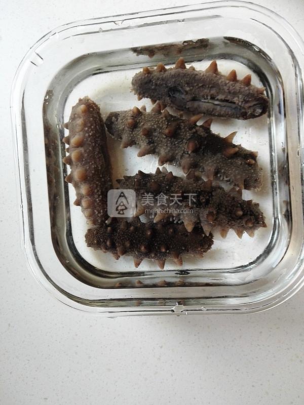 蔥香干貝海參的做法步驟：5