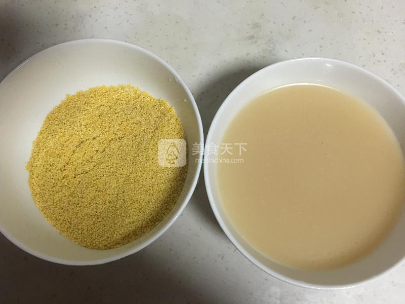 海參小米粥的做法步驟：1