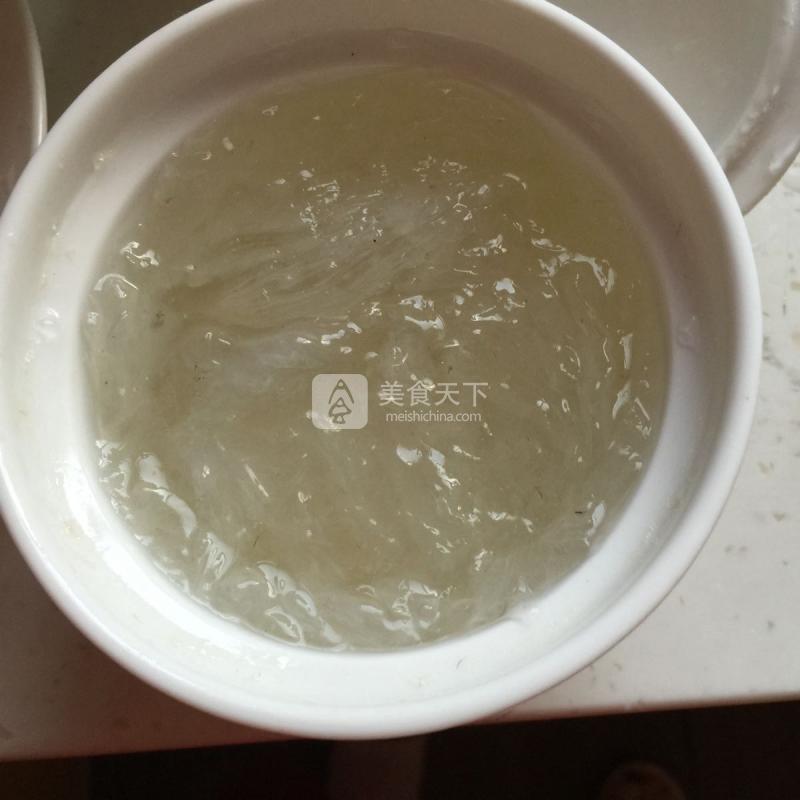 木瓜牛奶燕窩的做法步驟：6