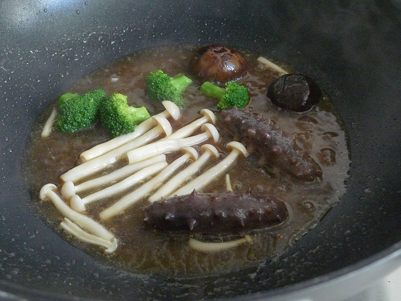 鮑汁海參撈飯的做法步驟：9
